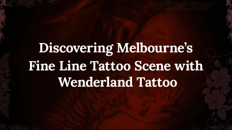 Melbourne Fine Line Tattoo